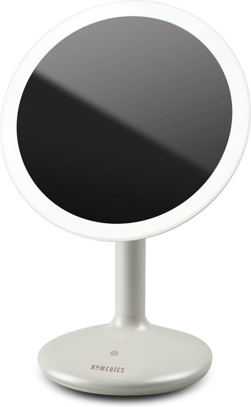 HoMedics MIRSR820 Make Up Spiegel met Verlichting - Oplaadbaar - Vrijstaand