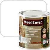 Wood Lover Solid Vernis - Krasvaste Decoratieve PU vernis - 001 Kleurloos - 1 L
