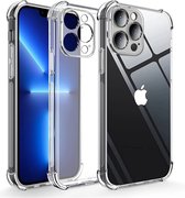 iPhone 13 Pro Max Hoesje Doorzichtig met Extra Camera Bescherming - iPhone 13 Pro Max Cover Transparant - Shockproof - Compatible voor iPhone 13 Pro Max - Doorzichtig