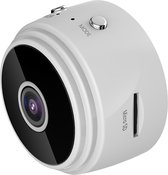 Immerceproducts® -  WHITE Smart Spy Camera - Mini Verborgen Camera - WHITE EDITION -Spy Cam - NIGHTVISION - Beveiligingscamera - Bewegingsdetectie