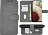 Geschikt voor Samsung Galaxy A13 5G Hoesje - Book Case Wallet Grijs Cover
