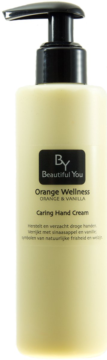 BeautifulYou Caring Hand Cream Orange Wellness - 200 ml