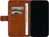 UNIQ Accessory Bruin hoesje voor iPhone 13 Pro Max - Book Case - Pasjeshouder - Magneetsluiting