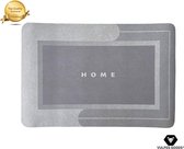 Vulpes Home® Badmat - luxe Douchemat – Badkamer Accessoires  - Antislip, Waterabsorberend en Comfortabel – 40x60CM – Sky Grey