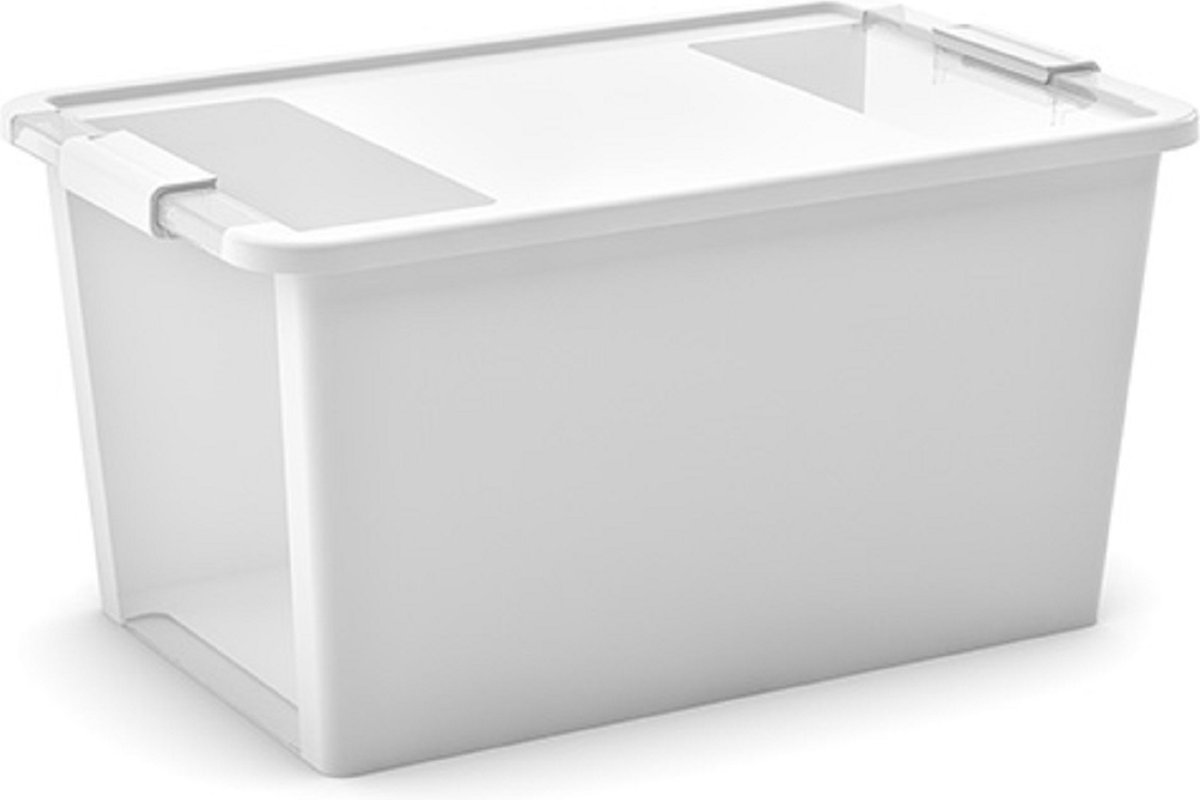 Bi-Box - Opbergbox - L - Wit - 40L - 58x35,2xh44,5cm - (Set van 4)