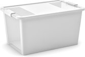 Bi-Box - Opbergbox - L - Wit - 40L - 58x35,2xh44,5cm - (Set van 4)