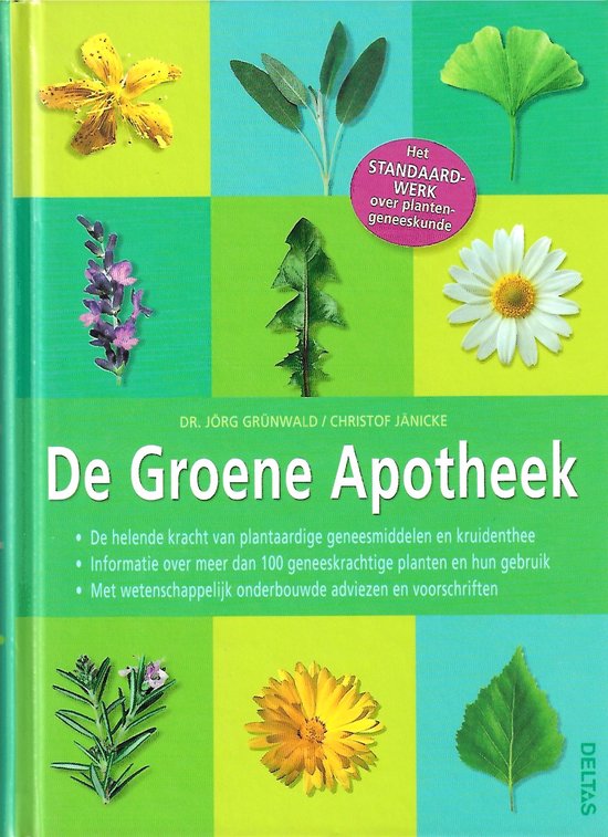 Cover van het boek 'De Groene Apotheek' van C. Janicke en J. Grunwald