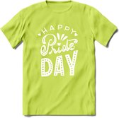 Pride Day | Pride T-Shirt | Grappig LHBTIQ+ / LGBTQ / Gay / Homo / Lesbi Cadeau Shirt | Dames - Heren - Unisex | Tshirt Kleding Kado | - Groen - 3XL