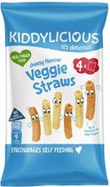 Kiddylicious - Cheesy Kaas Straws - Doos - 16 zakjes