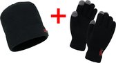 Heat Keeper Herenset Muts & Handschoenen - Maat L/XL