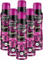 6x Vogue Romance Parfum Deodorant 150 ml