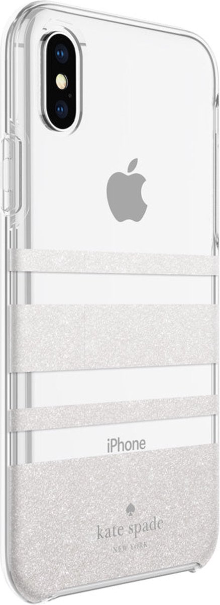 Kate Spade New York - Charlotte Stripe White - iPhone XS Max