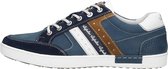 Australian Nottingham Lage sneakers - Leren Sneaker - Heren - Blauw - Maat 43