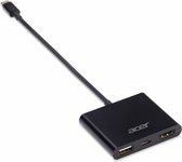 Adapter USB C naar HDMI Acer NP.CAB1A.020         Zwart