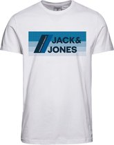 Jack & Jones T-shirt Booster White (Maat: 5XL)