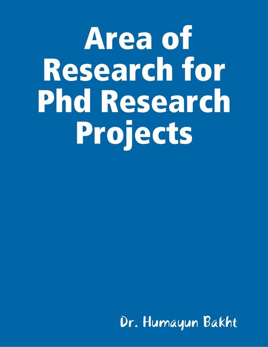area of research for phd