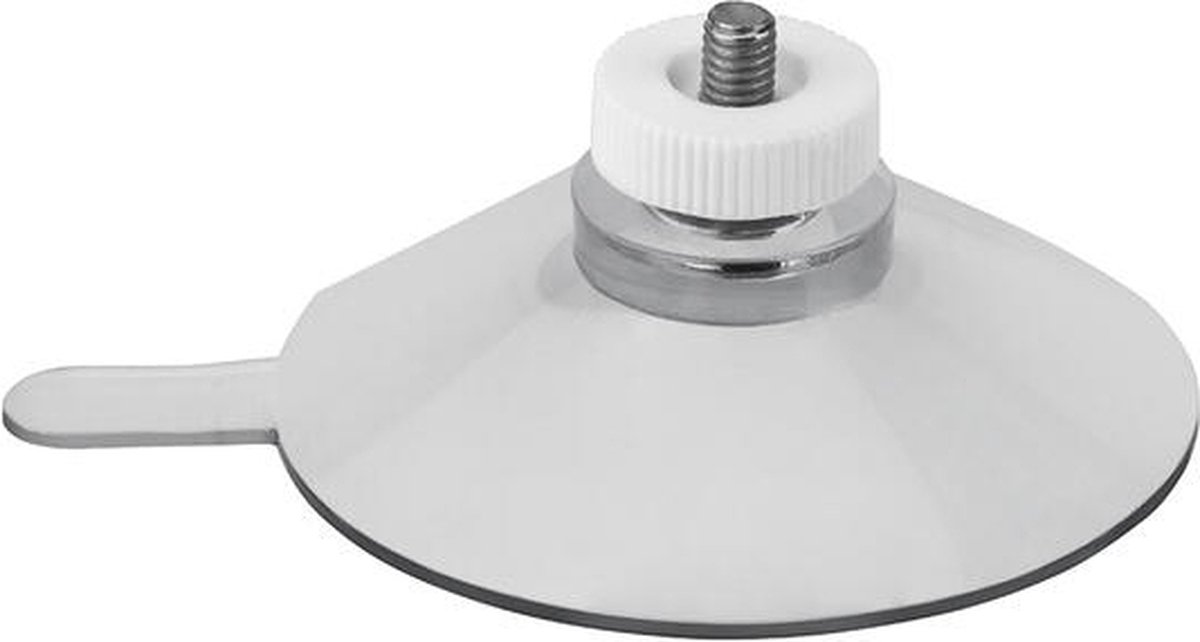 Zuignap  met schroefdraad en kartelmoer - 50 mm - 10 stuks