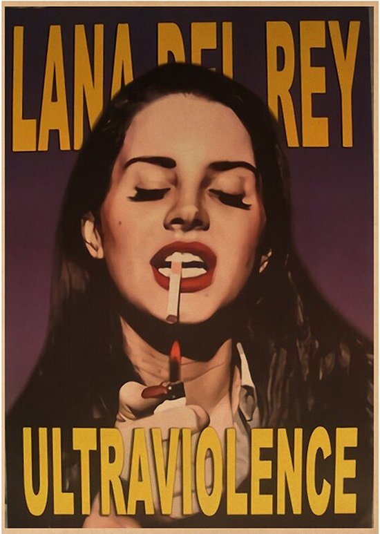 Lana Del Rey Poster Posters Vintage Lana Del Rey Poster Lana Del Rey Poster A3 