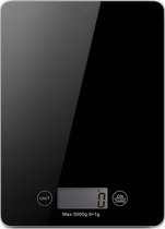 Bol.com Digitale Keuken Weegschaal - Glazen Weegschaal - Nauwkeurig - Tot 5KG - Tare Functie - Inclusief Batterijen - Rheme aanbieding