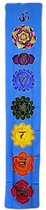 Wandkleed - Wanddecoratie - Chakra Banner - Hemels Blauw - 183x35cm