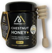 Raw Chestnut Honey 325 gram + 100% Mumijo Shilajit 25 gram - Mountaindrop