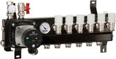 Top Flow  TF Alpha 2L Vloerverwarmings verdeler - 4 groeps - met 1 drukmeter