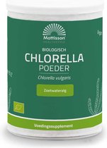 Mattisson - Biologisch Chlorella Poeder - Zoetwateralg - 125 Gram