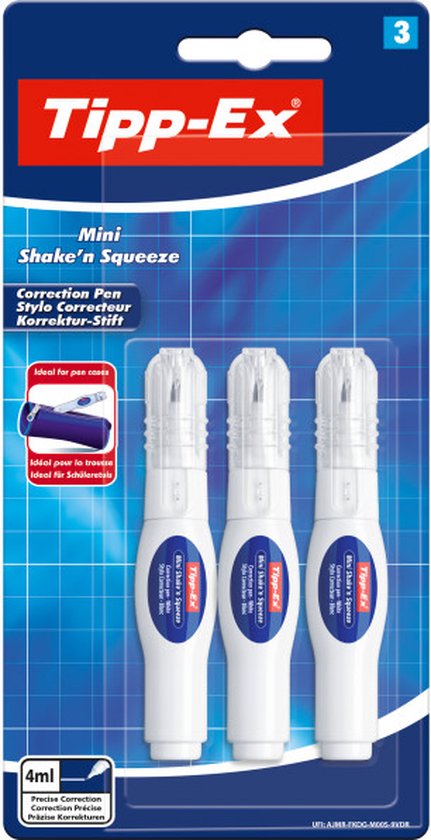 Correcteur liquide Shake'n Squeeze - Tipp-Ex