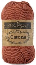 504 BRICK RED Scheepjes Catona 25 gram