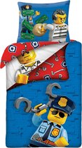 Housse de Couette Lego Police - Simple - 140 x 200 cm - Katoen