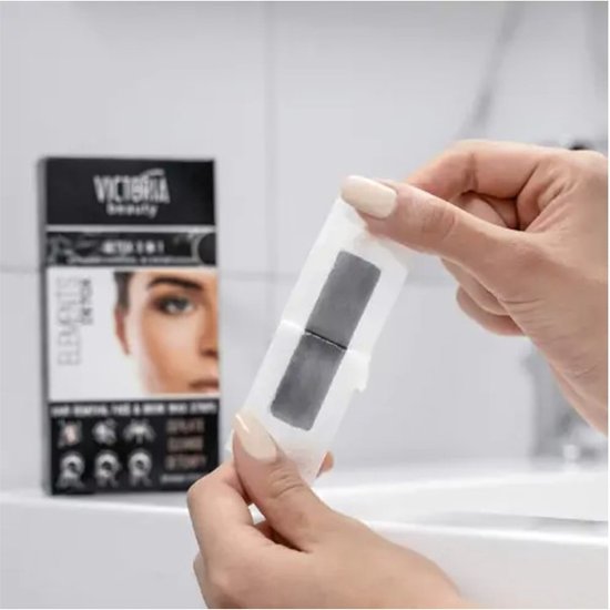 Victoria Beauty gezicht en bikini wax strips (20 strips / 2 tissues