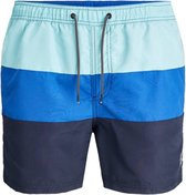 JACK&JONES PLUS JJIBALI JJSWIMSHORTS AKM COLORBLOC PS Heren Zwembroek - Maat 48