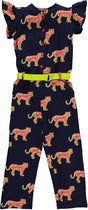 O'Chill meisjes korte mouwen jumpsuit Helena Blue