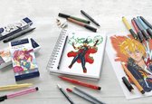 Faber-Castell - Pitt Artist - tekenstift - Mangaka - 6st. - zwart