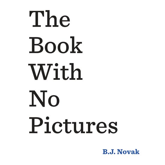 The Book with No Pictures - cover