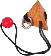 Riet correct Communistisch Touw Houten Puzzel - onmogelijke puzzel hout breinbreker | Games | bol.com