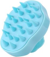 Siliconen Hoofdhuid Borstel - Borstel - Shampoo borstel - Massage - Lichtblauw - Douchen - Wassen