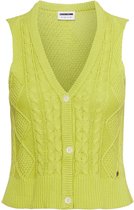 Noisy may Vest Nmuna S/l V-neck Cardigan 27019540 Wild Lime Dames Maat - XS