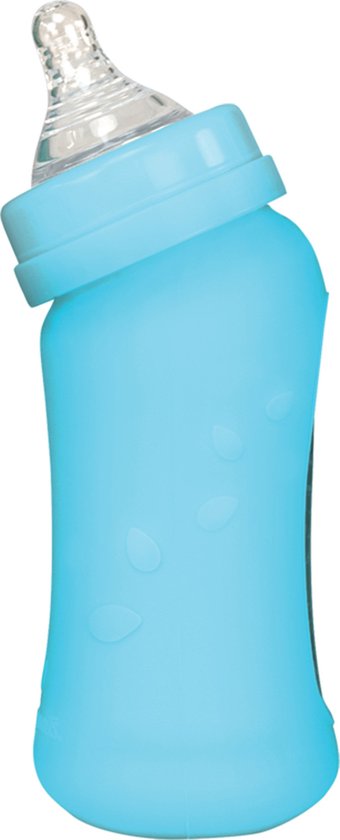 Babyflesje - green sprouts® glazen babyfles (236ml) Aqua
