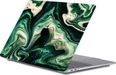 MacBook Air 13 (A2179/A2337) - Marble Peridot Canyon MacBook Case