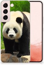 Bumper Hoesje Geschikt voor Samsung Galaxy S22 Smartphone hoesje Panda