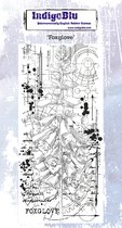 Foxglove Rubber Stamp (IND0623)