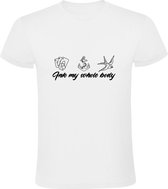 Ink my whole body | Heren T-shirt | t shirt | Inkt mijn hele lichaam | Tattoo | Tatoeage | Inked | Kaarten | Anker | Vogel