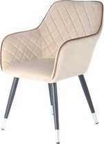 Amino 625 stoel, beige / bruin