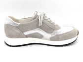 Waldläufer Dames Sneaker - 752003-301-658 Grijs/Zilver - Wijdte H - Maat 3½