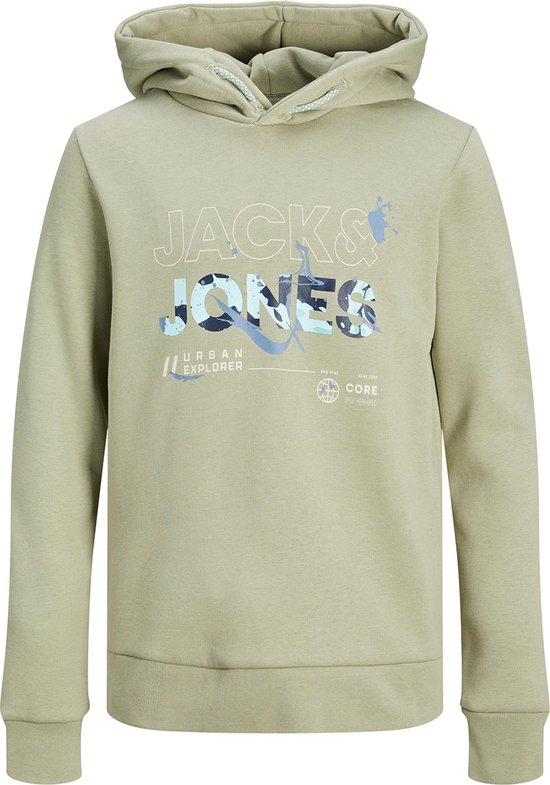 Jack & jones sweater jongens - groen - JCOgame - maat 140