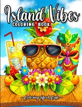 Coloring Book Cafe - Island Vibes Coloring Book for adults and kids - Kleurboek voor volwassenen en kinderen