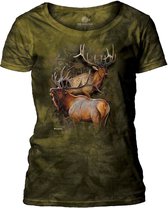 Ladies T-shirt Elk Duo M