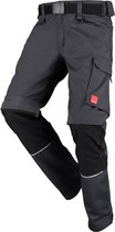 Ballyclare Werkbroek Cordura Stretch Kniezakken 365 Charcoal (grijs) - Maat 46