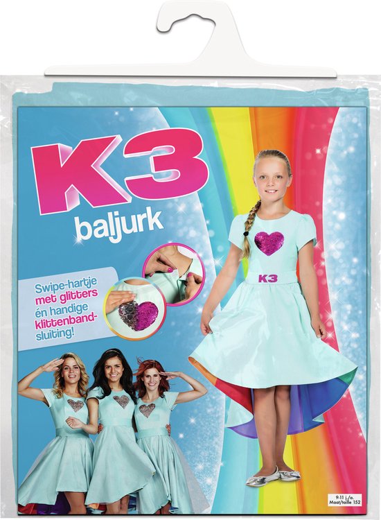 K3 Verkleedjurk Love Cruise Maat 134 bol